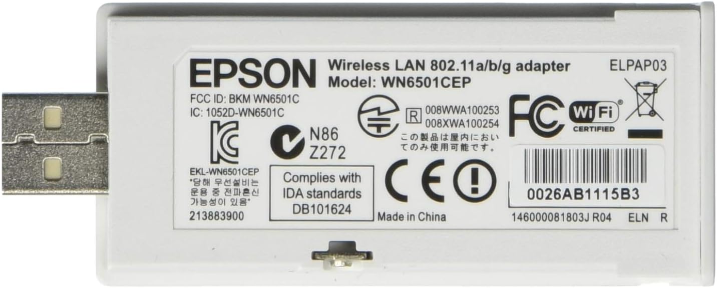 Epson V12H306P16 Wireless A-G-B LAN Module -BL 450WI-455WI PL 85-825-826W-450W-460-PRO G Series