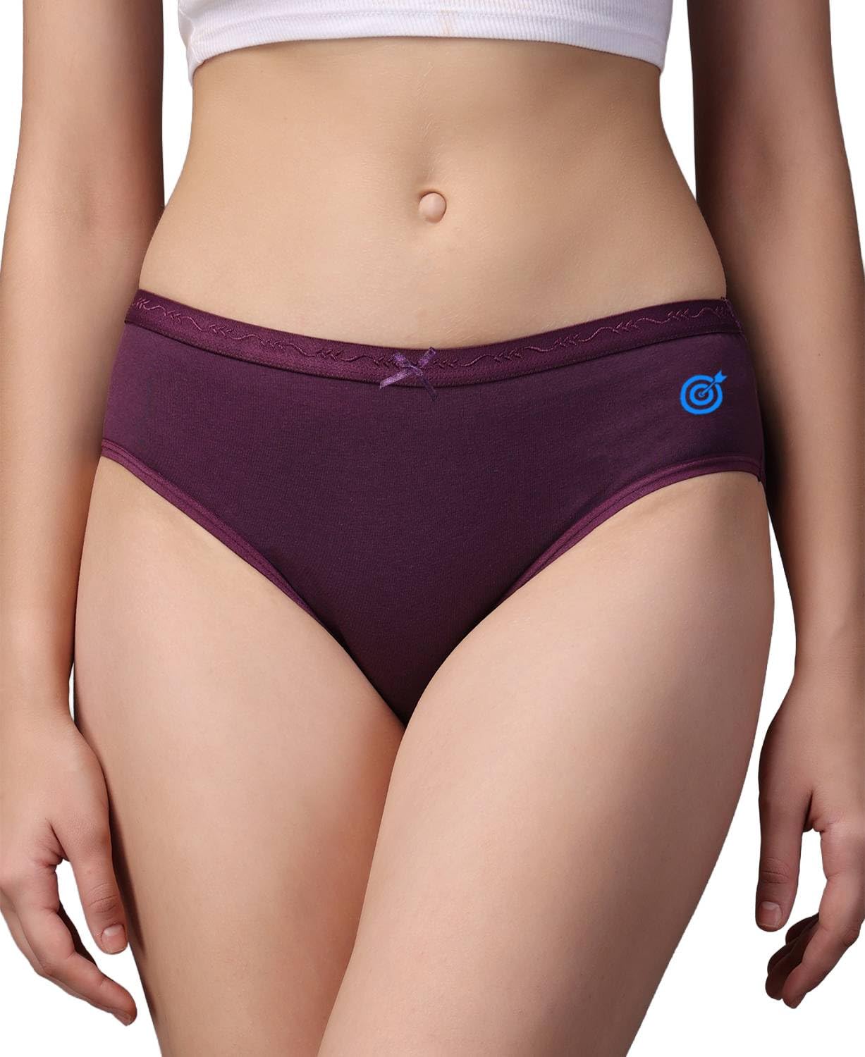 wearslim Premium Women Soft and Comfortable Women's Cotton Bikini No Show Panty | Ladies Invisible Breathable Briefs Soft Stretch Hipster Underwear-picture-49