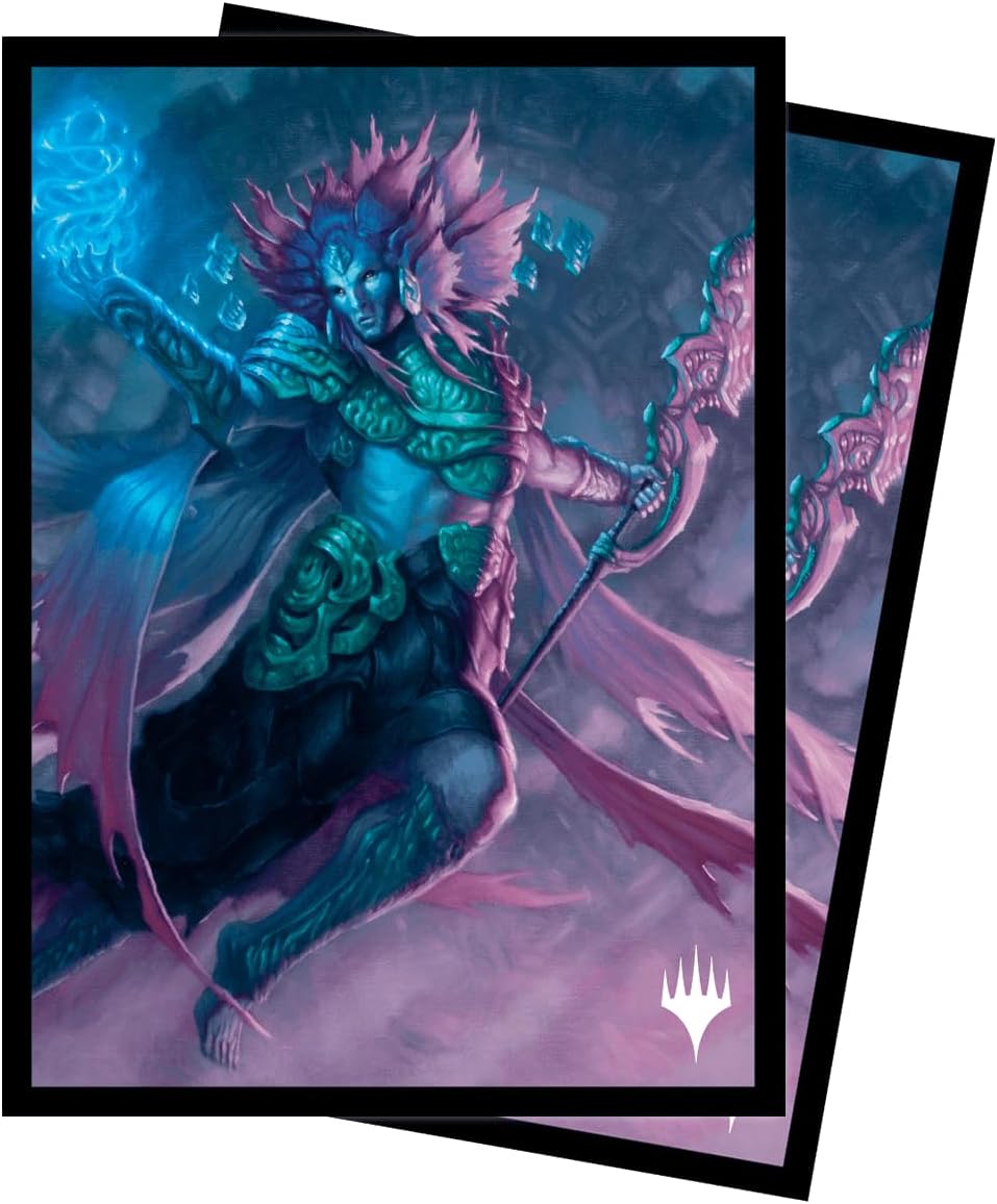 The Lost Caverns of Ixalan 100ct Deck Protector® Sleeves Hakbal of the Surging Soul for Magic: The Gathering, Protect MTG Cards from Scuffs & Scratches, Standard Size Card Sleeve Protector