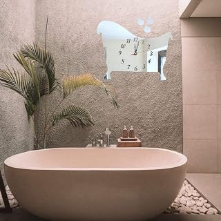 Servewell Reloj con forma de burbujas y baño – muchas opciones de color azul brillante 25 cm