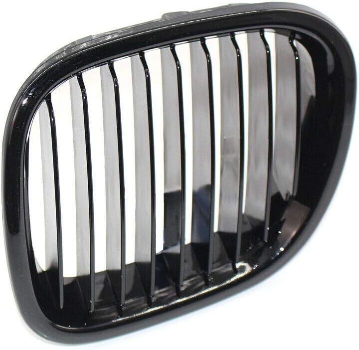Ancher Pair for 1996-2002 BMW Z3 Convertible/Coupe 2-Door Grille, Gloss Black ABS Replacement Car Grille