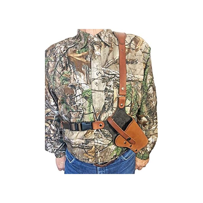 Buy WESTERN IMAGES LEATHERWORKS, INC. Sportsman's Chest Rig Holster for