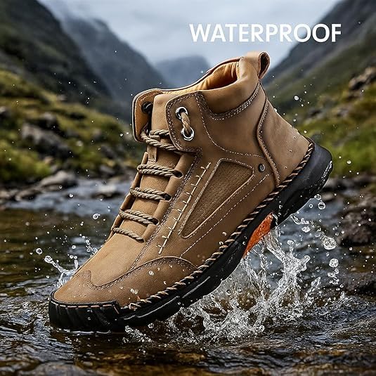 LOSD Olveros Boots for Women Men, Waterproof Non-Slip Outdoor Boots with Arch Support, Spacious Toe Box & Pressure Relief, Durable Walking & Hiking Shoes2