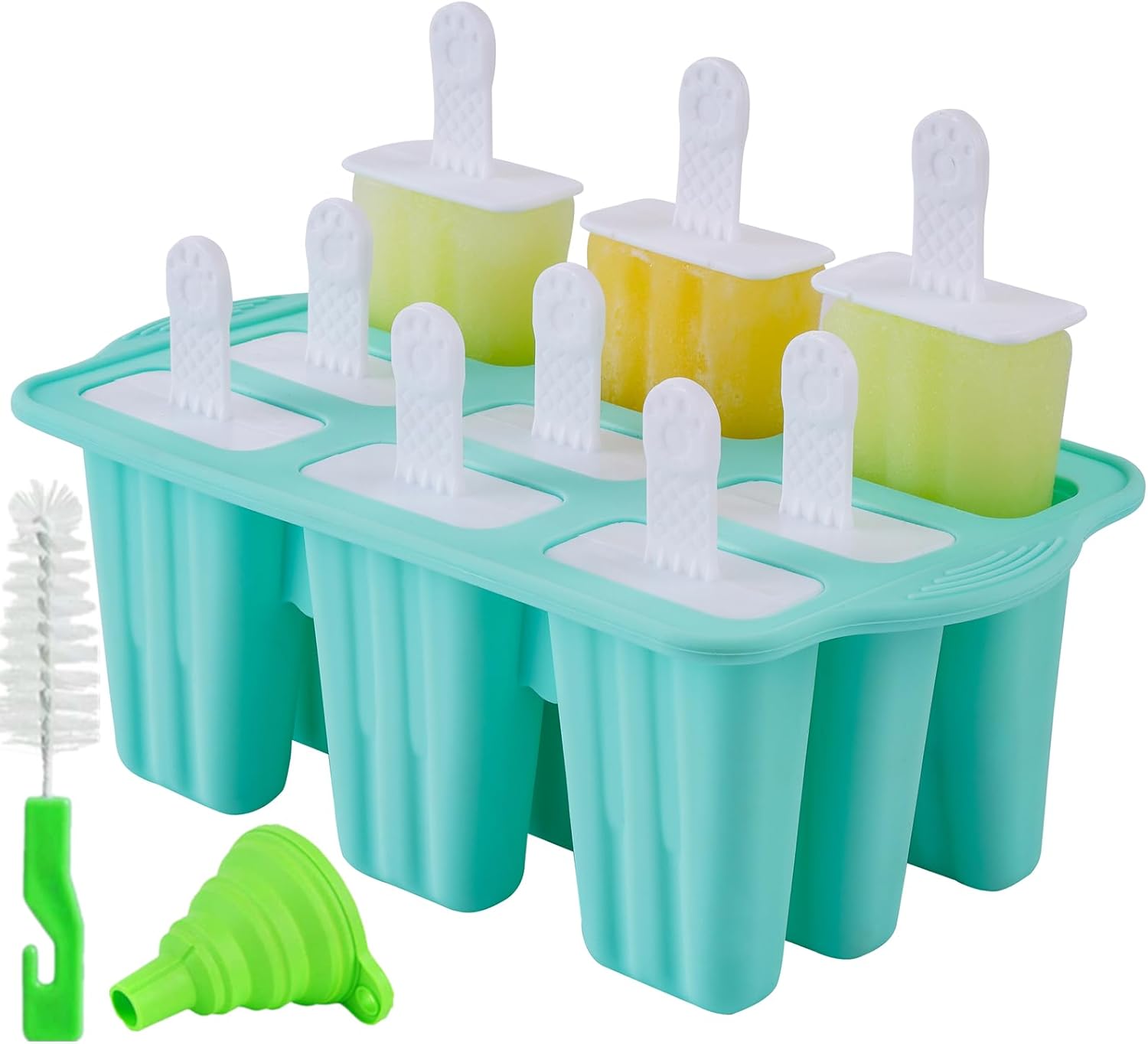 9 Pieces Popsicle Molds