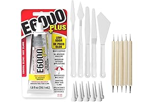 E6000 Plus Adhesive Bundle: The Ultimate Glue for Jewelry and Beadwork
