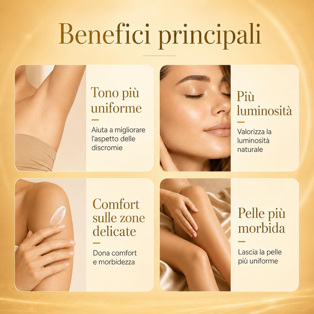 Linfa Cosmetics Bright Essence Crema Intima Schiarente con Niacinamide, Vitamina C, Liquirizia e Jojoba, Crema per Macchie, Discromie, Inguine, Ascelle e Zone Sensibili, 50 ml