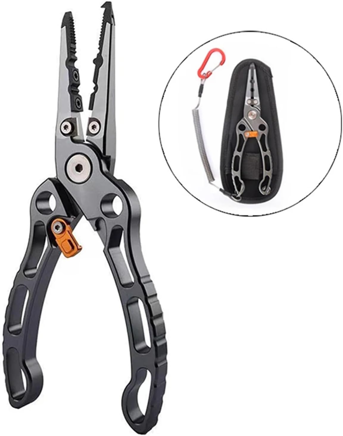 Tc4 Combined Goldfish Control Pliers, a Multifunctional, Portable, Durable and Lightweight Fishing Gear