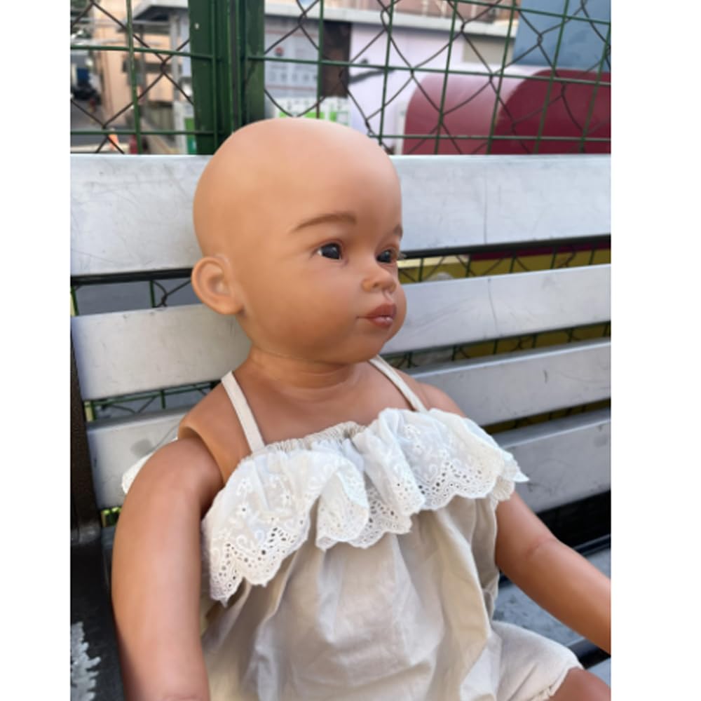 Amazon.co.jp: Meeler リボーンドール 80cm リアルでハゲの子供