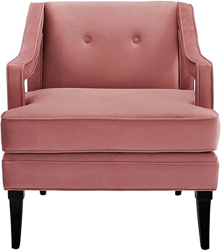 Miniatura 19 de Modway Sofá de terciopelo tapizado moderno de mediados de siglo Concur en rosa polvoriento Rosa (Dusty Rose),Verde,Gris,Marfil,marino,verde azulado