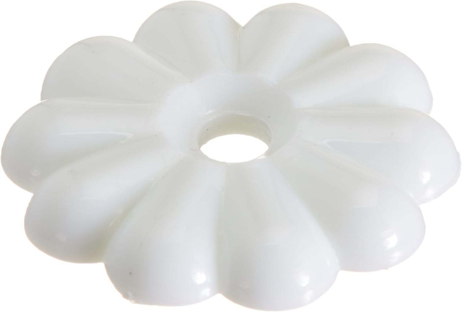 World & Main D-138D White Rosette Screws (100 Per Bag)