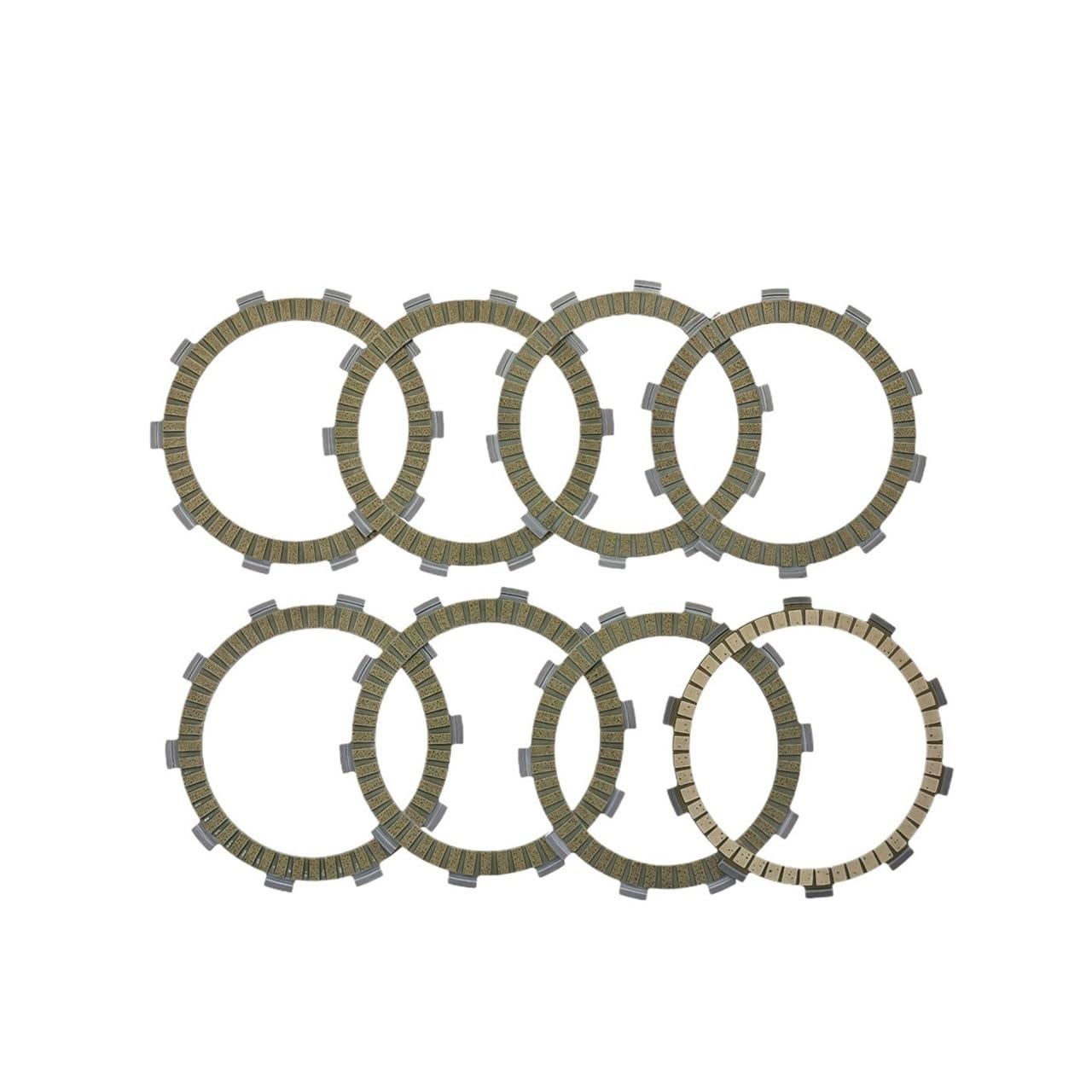 Kit disques de friction embrayage résistant pour moto TNT600