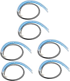 ERINGOGO 6 Peças Tira De Luz LED Flexível Para Passeio Diurno Tira De Tubo De LED Flexível Tira De Farol Tubo Barra De Luz Estroboscópica Barra De Luz Fina Luzes De Condução LED Acessórios