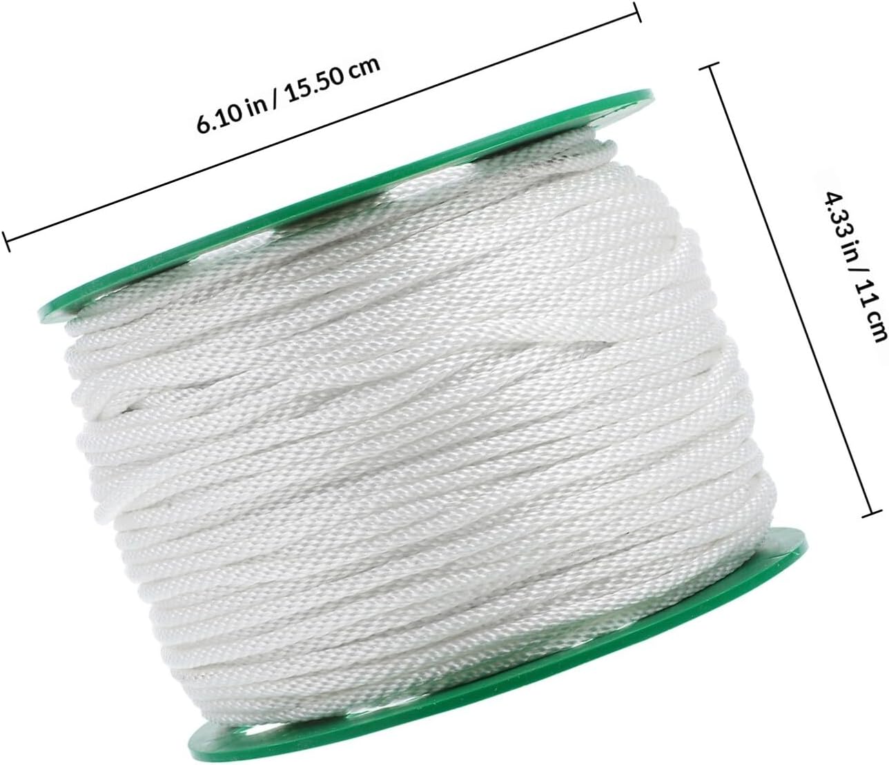 Pull Starter Rope Lawn Mower Pull Cord Replacement Nylon String Recoil Starter Cord for Chainsaw Trimmer Engine Garden Equipment Parts