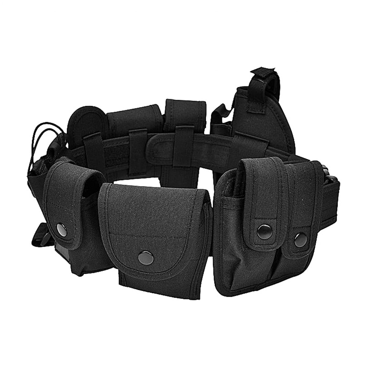 Cintura Tattica Cintura di Polizia con Custodia Tattica per Cintura Custodia per Torcia Componenti Fondina per la Caccia di Sicurezza delle Forze dell'Ordine