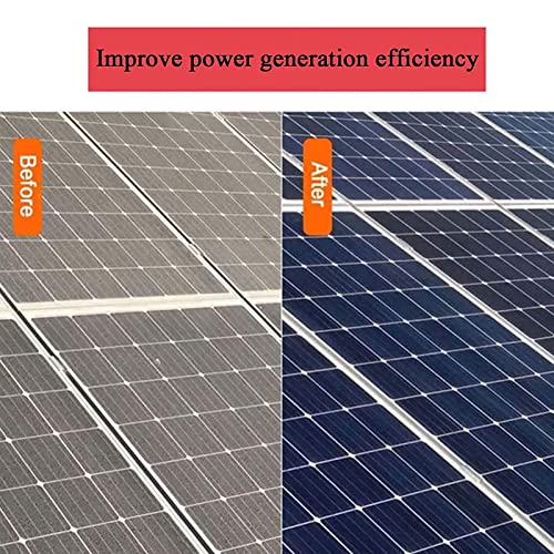 Kit de limpieza de ventanas con pértiga extensible para paneles solares y techos 7