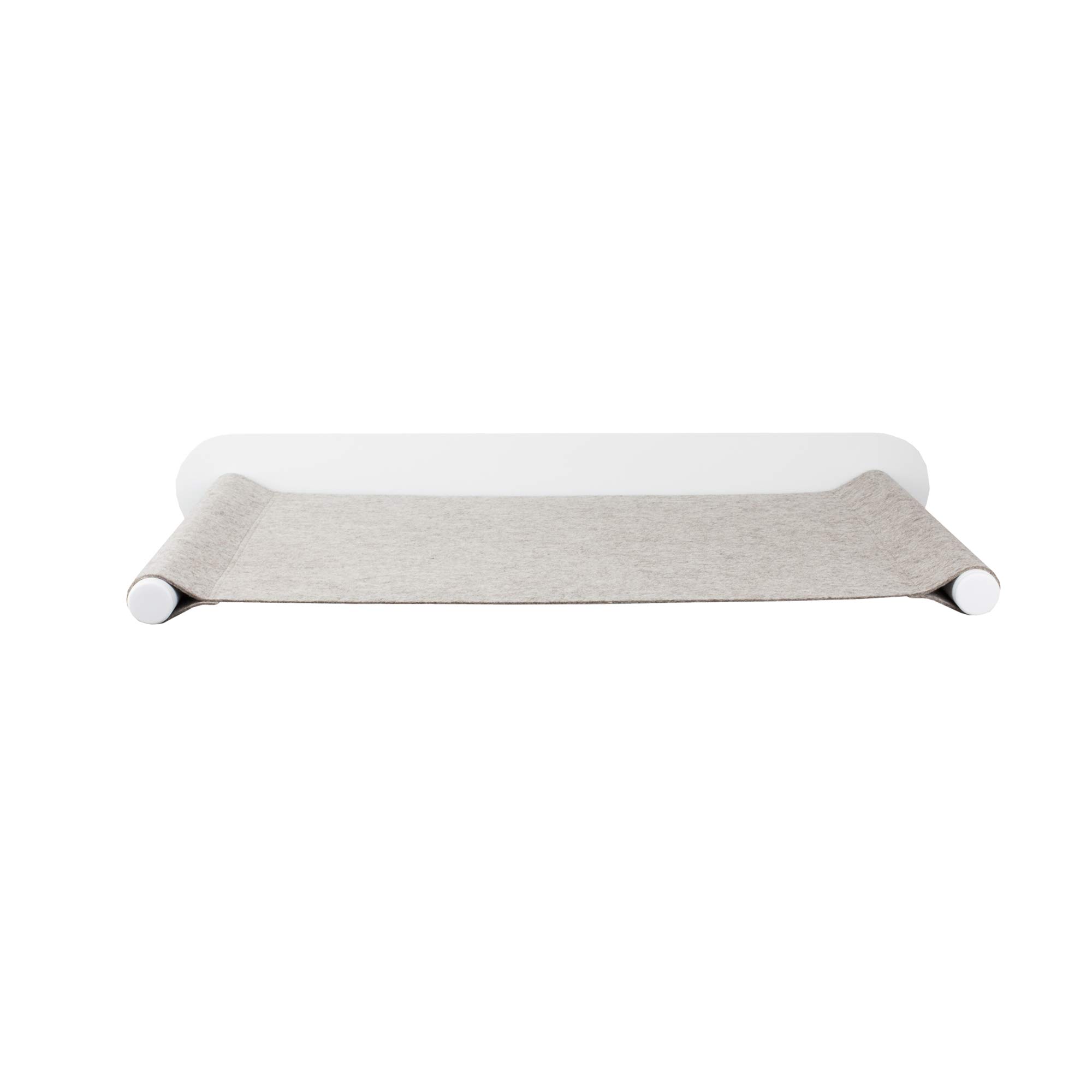LucyBalu® Swing Materassino da parete per gatti 65x10x35 cm I Bianco