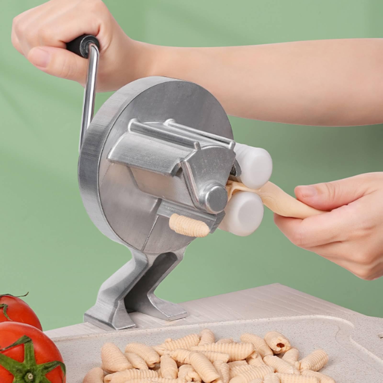rockible Máquina Pasta Manual Metálica Fabricador Pasta Palanca para Cocineros Principians, Cocina