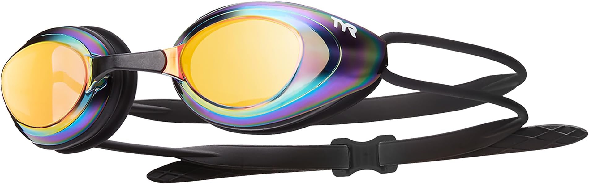TYR Adult Blackhawk Racing Goggles - Streamlined Performance Swim Goggles