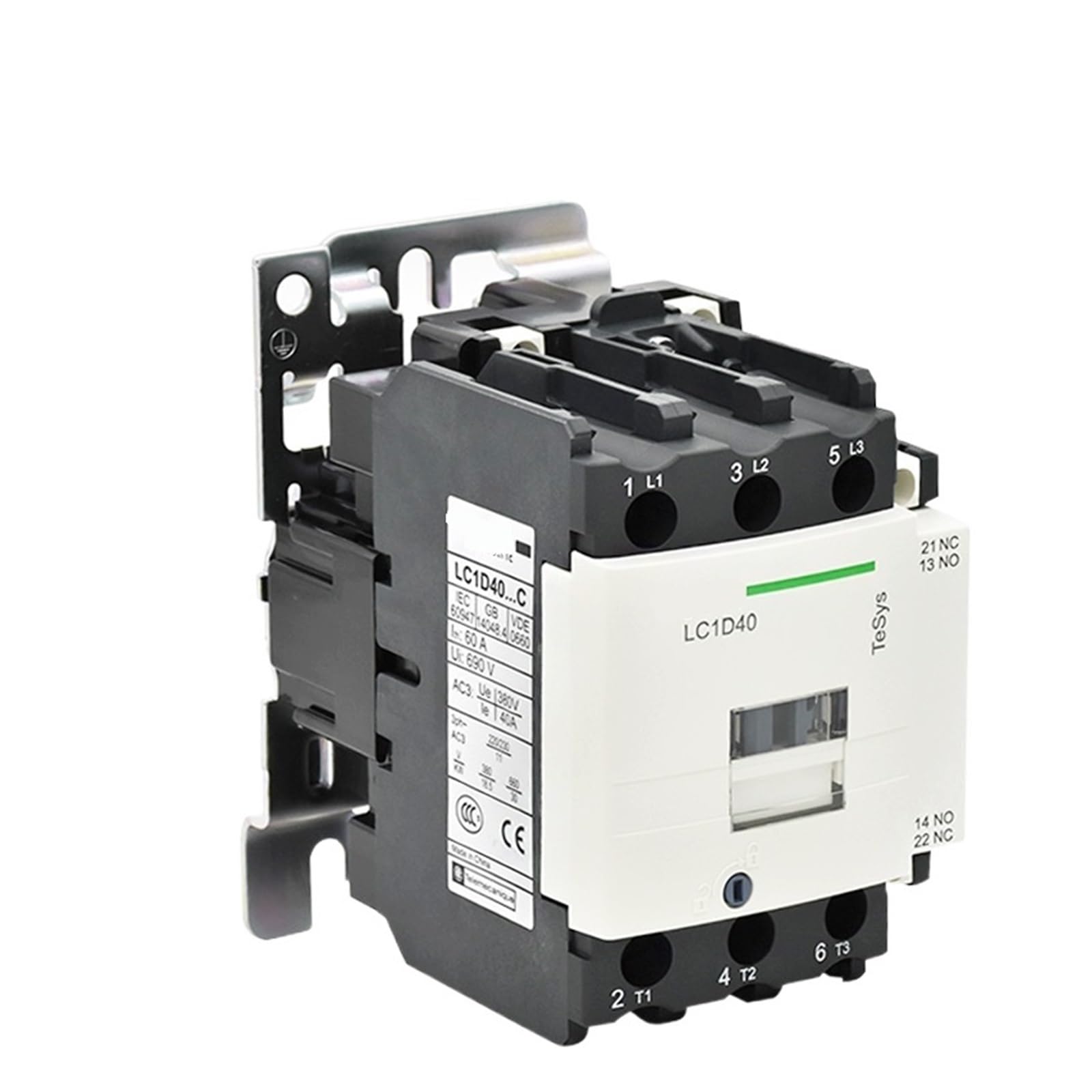 JJHQOKYNA 1PCS AC contactor LC1D40 B7C F7C M7C Q7C 24V 110V 220V 380V