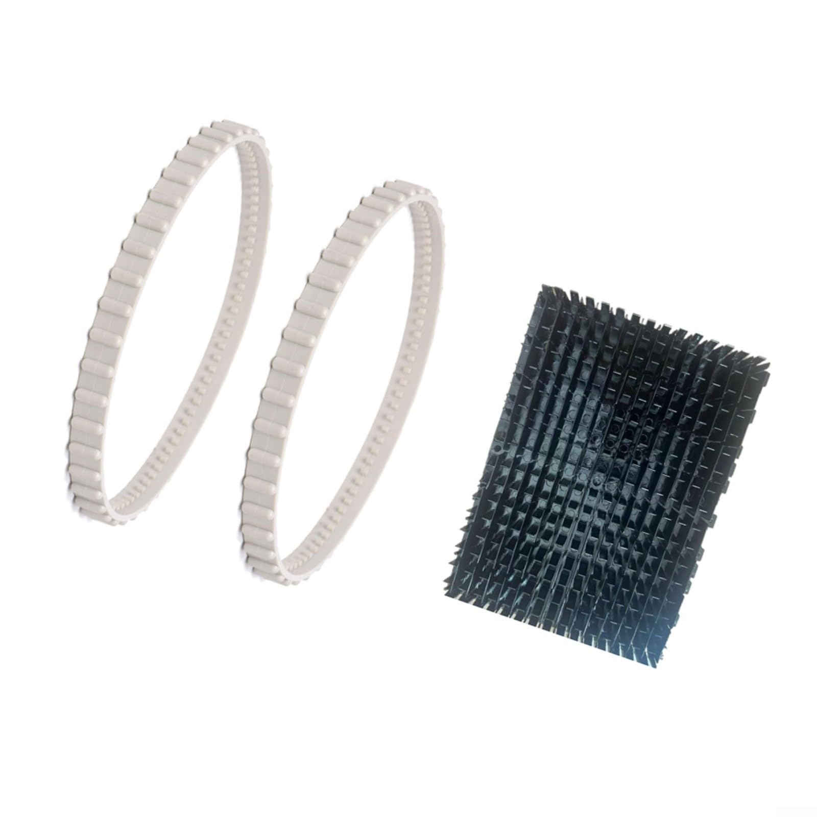 Kit de accesorios para limpiador de piscinas con 2 correas de transmisión suaves RCX23002 y cepillo de rodillo RCX26008, compatible con HAYWARD para SHARKVAC y para TIGERSHARK QC/Plus