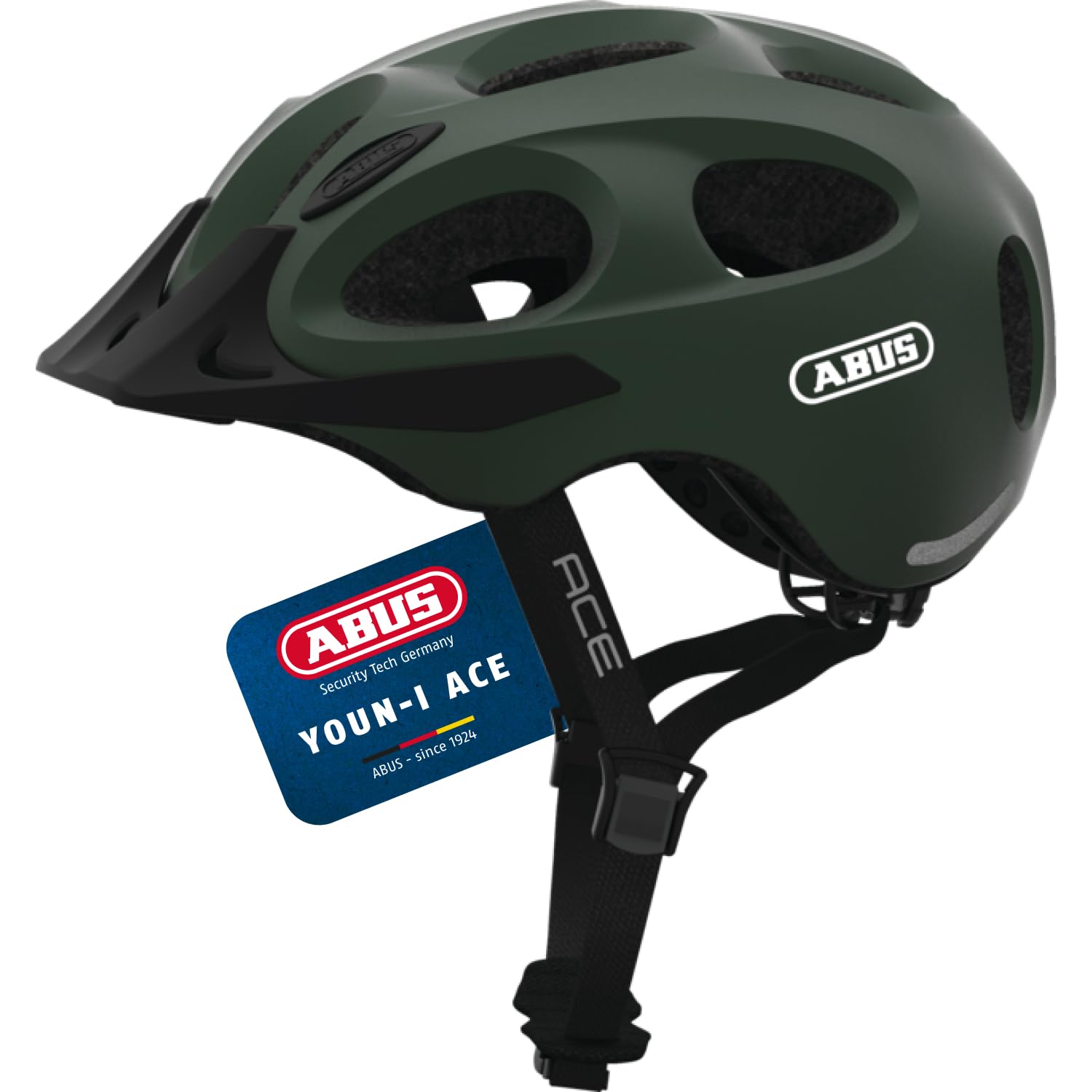 ABUS Youn-I ACE - Casco de bicicleta para uso diario - Para hombre y mujer
