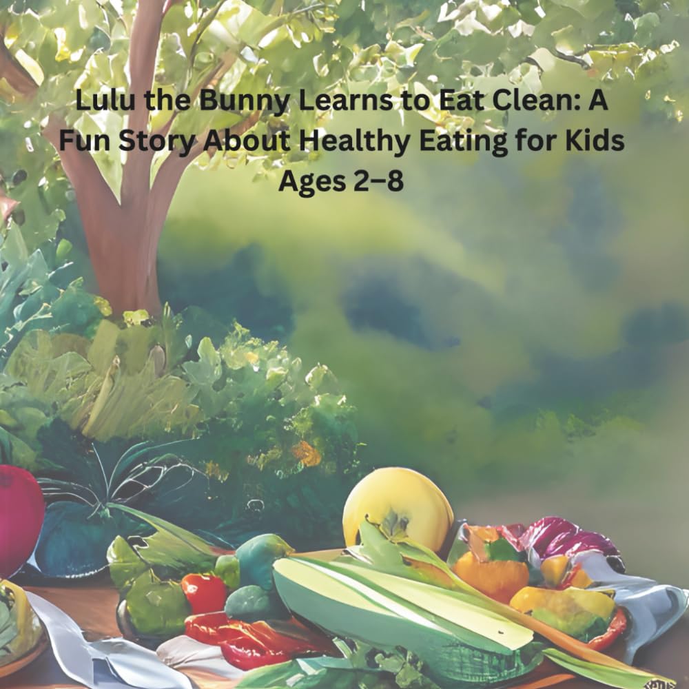 Lulu the Bunny Learns to Eat Clean: A Fun Story About Healthy Eating for Kids Ages 2–8: A cheerful picture book that teaches toddlers and preschoolers ... clean snacks help them grow strong and happy!