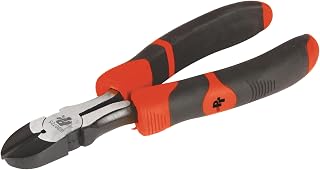 Performance Tool W30725 6 in. Diagonal Cutting Pliers | Drop forged chrome vanadium steel wire cutters. Induction hardened cutting edges. Non slip molded grips