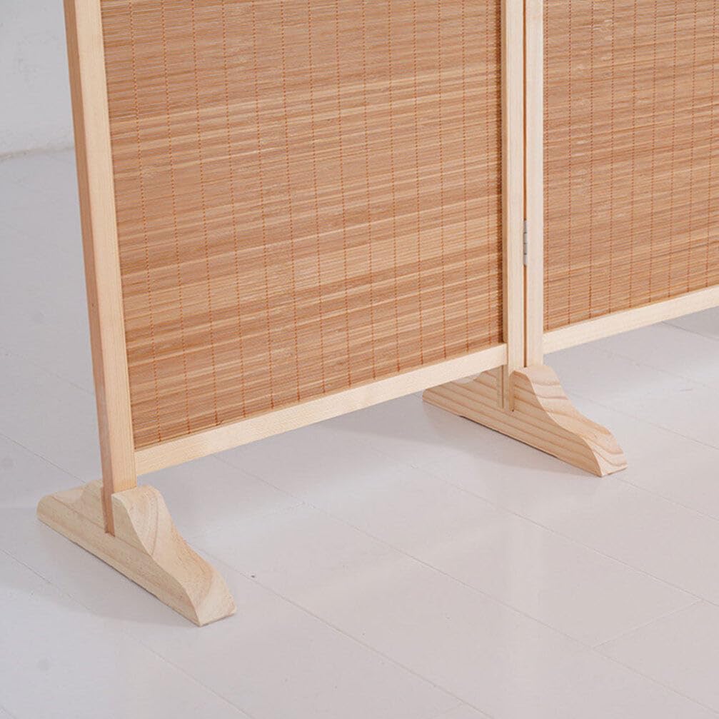 Yardwe 3 Piezas Soporte Divisor De Ambiente De Madera Pies Resistentes para Panel De Pantalla MóVil Base Divisoria De Ambientes para Sala Dormitorio Oficina