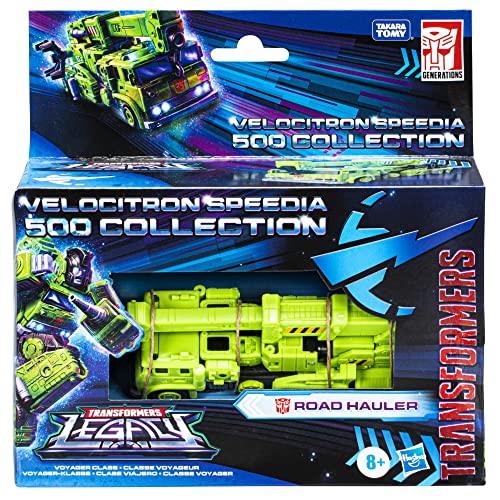 Transformers Generations Legacy Velocitron Speedia 500 Voyager Class Collection Road Hauler 5.5-inch Action Figure - Image 2