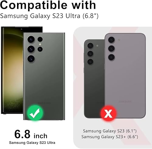 Miniatura 43 de NGB Supremacy Funda compatible con Samsung Galaxy S22 Plus (5G de 6.6 pulgadas) con protector de pantalla (cobertura máxima, TPU flexible), soporte