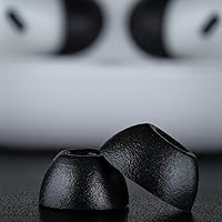 Vista 7 de Comply TrueGrip MAX Almohadillas de espuma viscoelástica de recambio premium para Apple AirPods Pro 1 y 2 Comodidad duradera, extrema