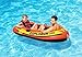 INTEX 58330EP Explorer 200 Inflatable Boat: Dual Air Chambers – Welded Oar Locks – Grab Rope – 2-Person – 210lb Weight Capacity