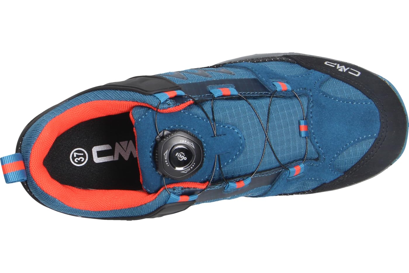 CMP KIRUNA LOW TREKKING Schnürhalbschuhe Sportboden Jungen Gr.33, Blau