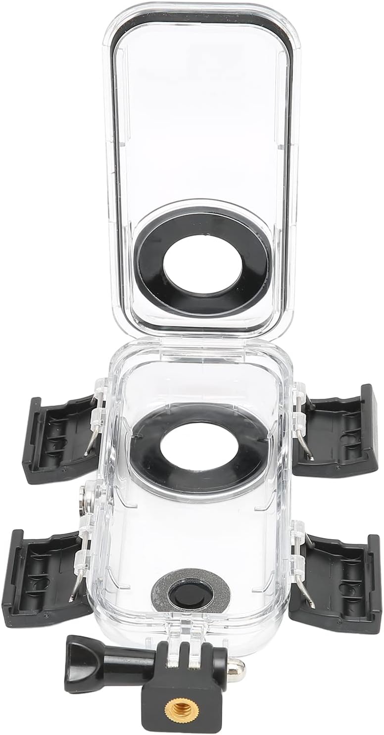 Waterproof Camera Case, 40m Deep Diving Protection, Diving Camera Housing 40m/131ft for Snorkelers, Swimmers, Underwater Photography Enthusiasts