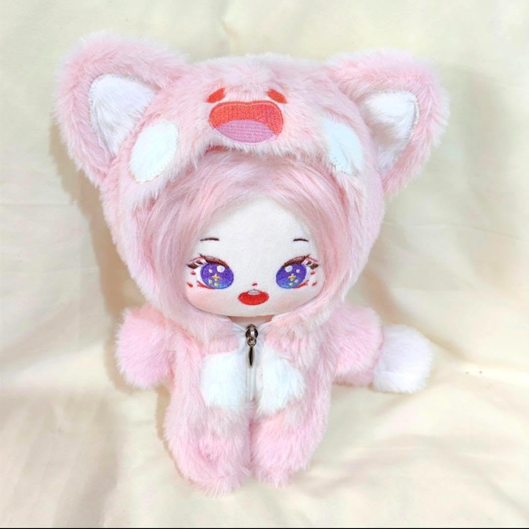 Amazon.co.jp: ぬいぐるみ服 猫 20㎝サイズ ピンク 可愛い ねこ ぬい服