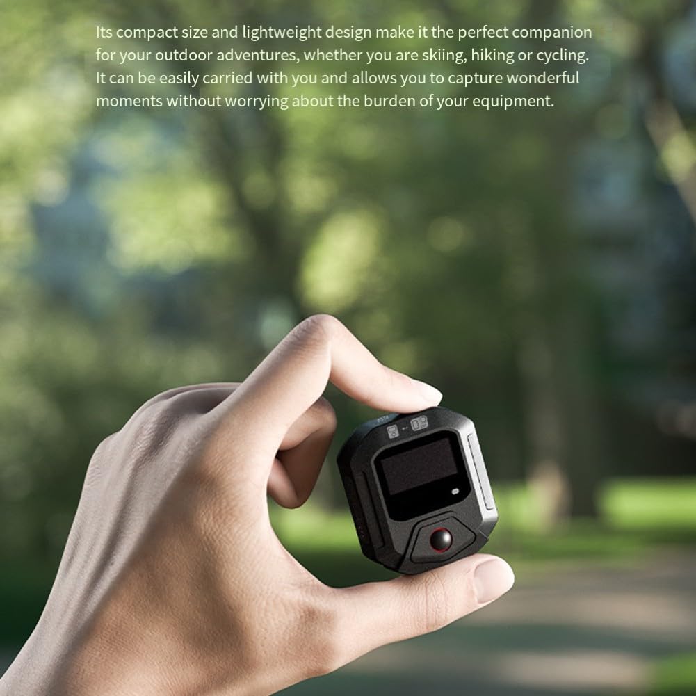 per gps BT Telecomando per Insta360 X5 Action Cam 25m | Schermo monitor in tempo reale, per tracciamento GPS, costruzione ABS, controllo a lungo raggio di 25 m