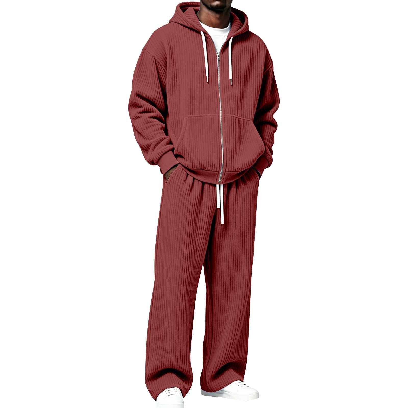 Chándal para hombre, traje deportivo de guerra de invierno para hombre