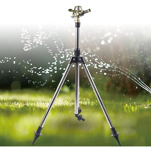 DNYSYSJ Agriculture Irrigation Tripod,Garden Farm Lawn Tripod Spri-nkler Spr-ay Irri-gation Equipment Adjustable Height