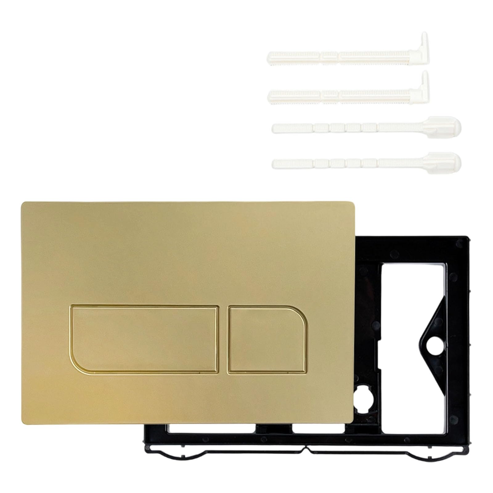 Kaeltsyn Gold Bathroom Accessories Flushing Board For Concealed Water Tanks Double Plate Up300 Up320 Actuator Plate