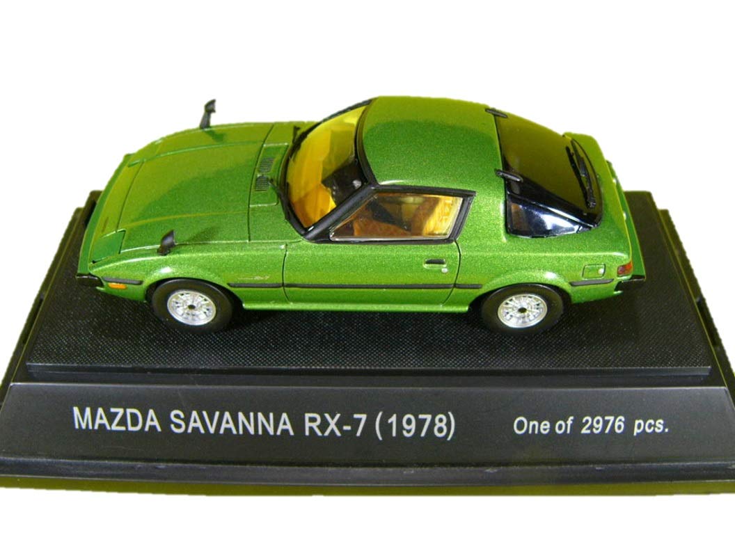 Amazon | エブロ 1/43 マツダサバンナ RX-7 グリーンM 完成品