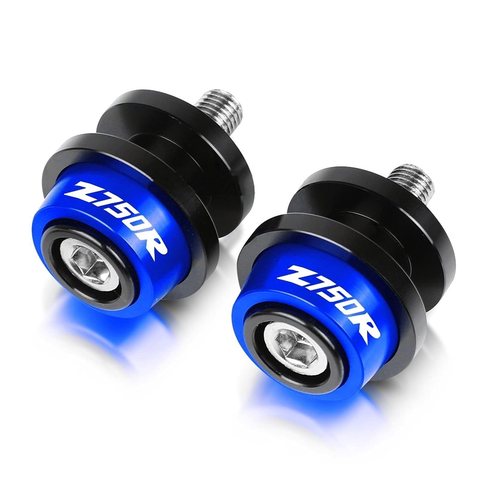 Spools vis de bras oscillant moto Z750R curseurs de béquille paddock bleu FFime