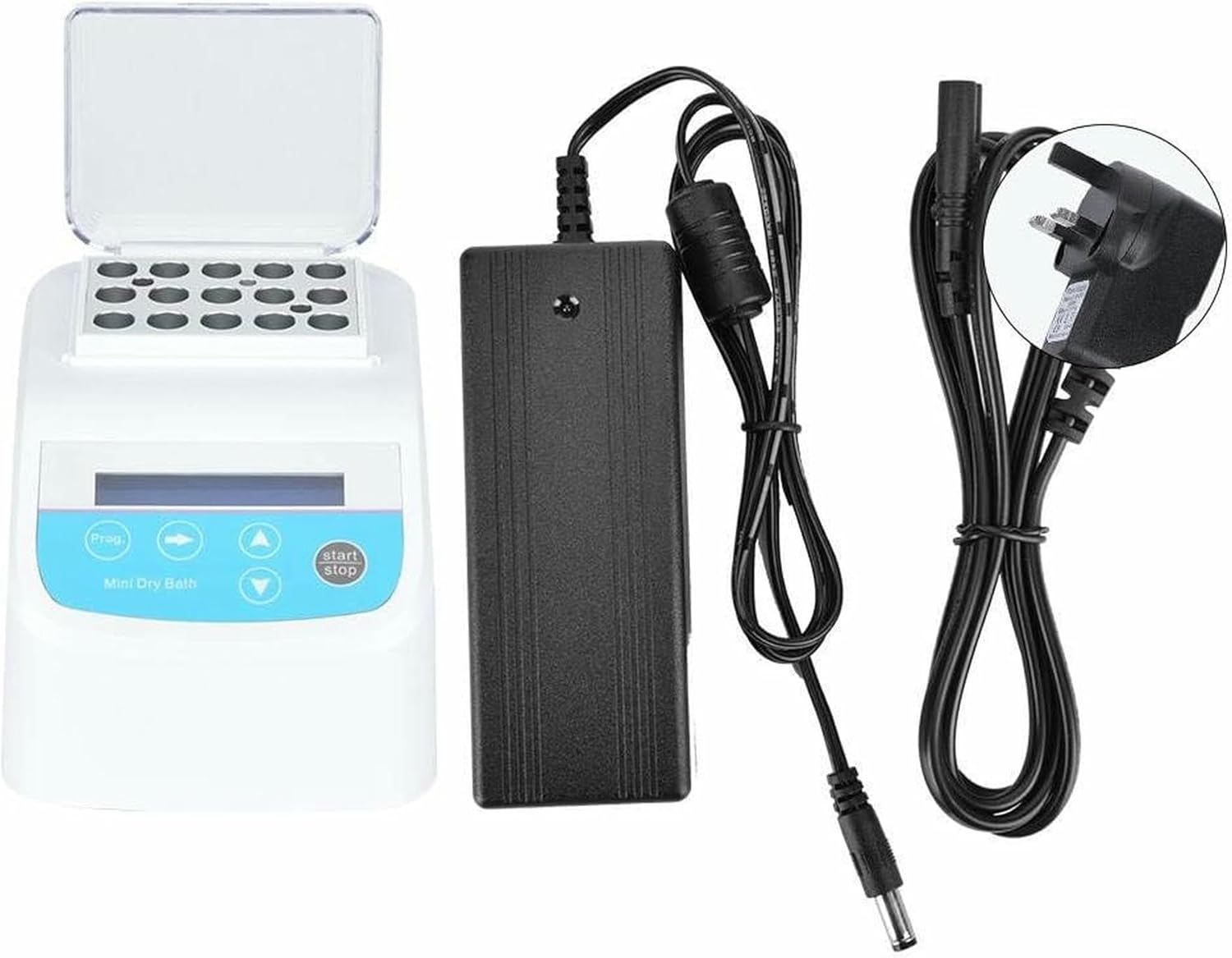 Dry Bathroom Incubator for Laboratory, Metal Bath Heater, Constant Temperature, Digital Thermostatic Water Minibaño, Scientific Laboratory Digital Module with TA TA