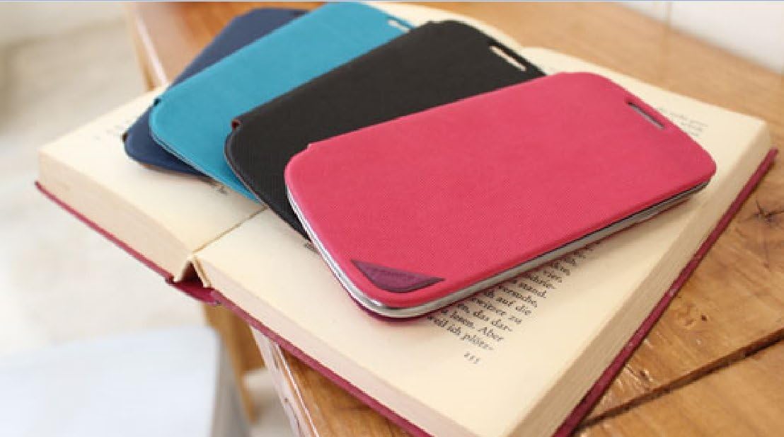 FENICE Galaxy SIII (SC-06D) Velcro Flap Type Super Slim Case Piatto Fuchsia Pink F32-PK-GS3