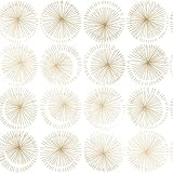 Tempaper Metallic Gold Goodbye Moon Removable Peel and Stick Wallpaper, 20.5 in X 16.5 ft, Made in The USA