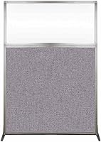 Vista 55 de Versare Hush Screen - Divisor de habitación portátil Divisor de pared de estación de trabajo Paneles silenciosos de privacidad independientes