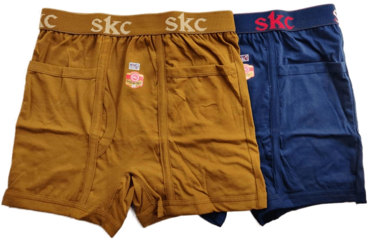 SKC® Men's Cotton Trunks (Pack of 5)-picture-28