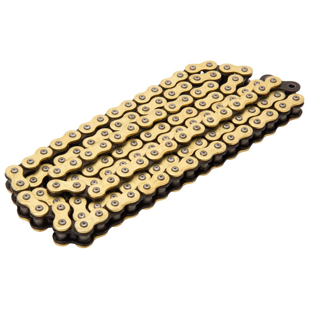 Amazon.com: TUSK 420 Gold Plated Race Chain 420x124 for Kawasaki