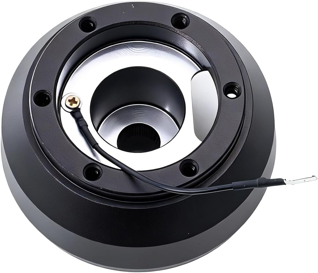 VLAND Steering Wheel Short Hub Adapter Compatible with Lexus Toyota Scion FR-S Subaru BRZ Camry Corolla, Tacoma, FJ Cruiser, Matrix Aluminum 6 Holes Boss Kit with Horn Wire Hub Replacement for 125H