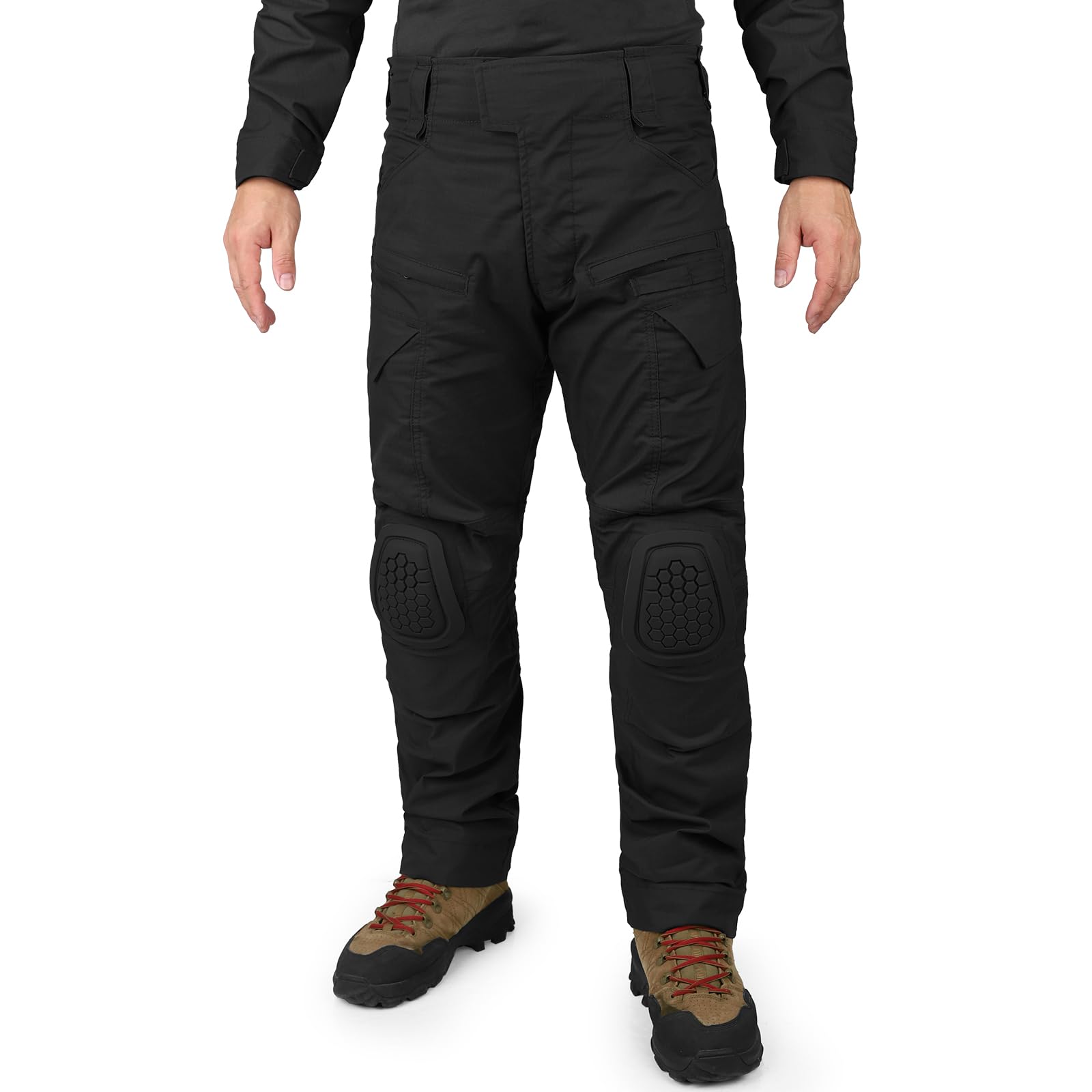 KRYDEX Gear Herren Taktische Hose mit Knieschoner G4 Kampfhose für Outdoor Airsoft Kampf Jagd