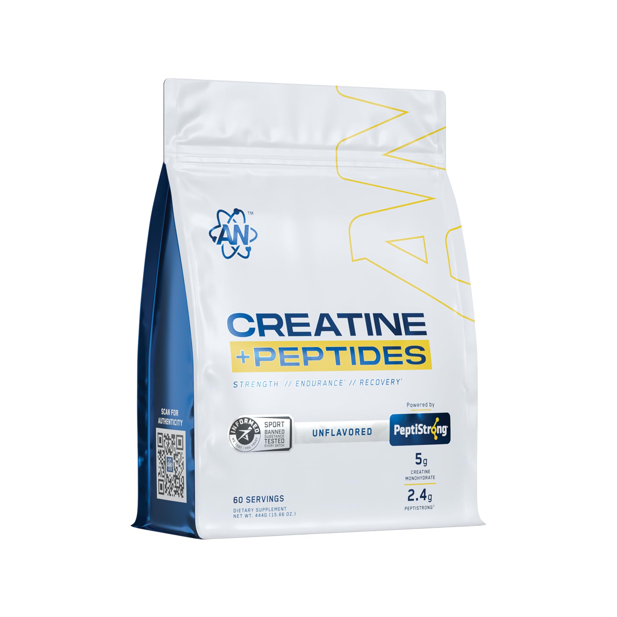Applied Nutrition Creatine Monohydrate + Peptide - 444 grams